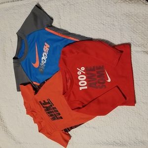 Nike dri-fit bundle of 3 shirts